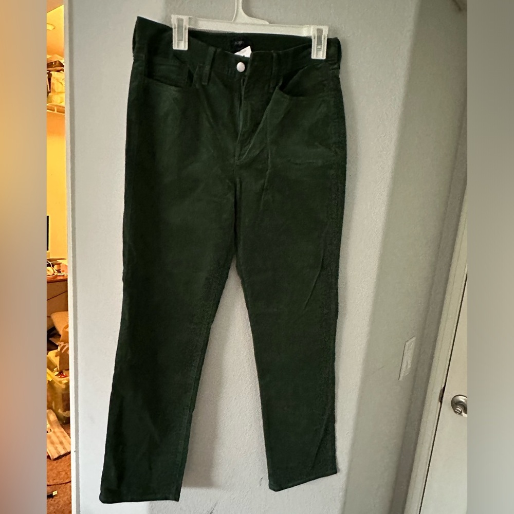 NWT forest green corduroy pants
